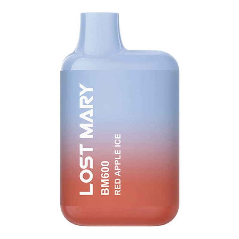 RED APPLE ICE - UK - LOST MARY - BM600 - REFILLABLE KIT - 10 Pack
