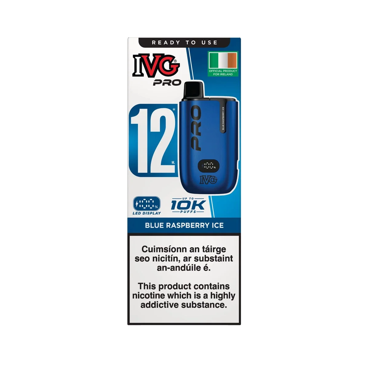 BLUE RASPBERRY ICE - IE - IVG PRO KIT - 5 Pack