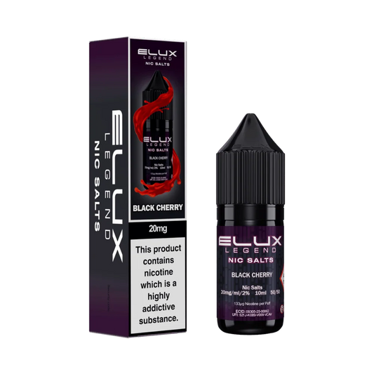 BLACK CHERRY -  ELUX LEGEND - 10mg LIQUID - 10 PACK
