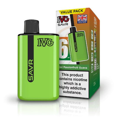 IVG SAVR Kiwi Passion Fruit Guava (Pack Of 5)