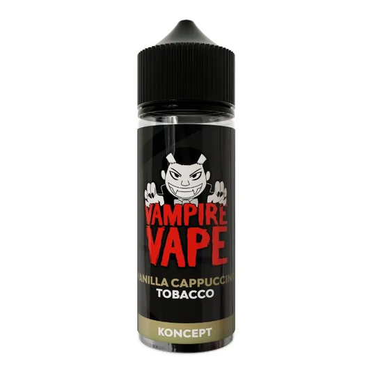 VANILLA CAPPUCCINO TOBACCO -  UK VAMPIRE VAPE -  100ml LIQUID - 1 PACK