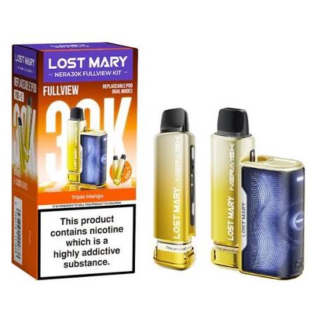 TRIPLE MANGO - UK - LOST MARY - NERA 30K - KIT - 5 Pack