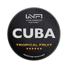 TROPICAL FRUIT - 5 Dot - NICOTINE POUCH - CUBA - 10 Pack