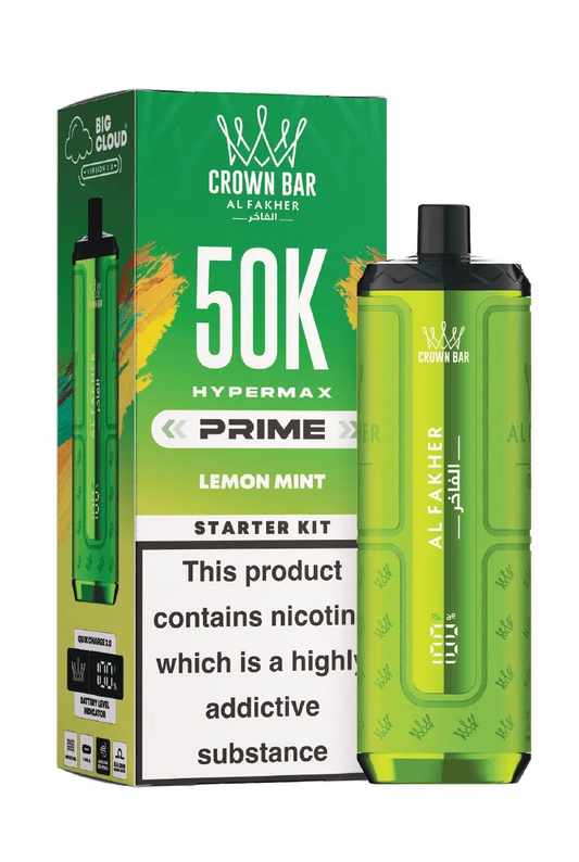 LEMON MINT - UK - 50K - KIT - CROWN BAR - AL FAKHER -  5 Pack