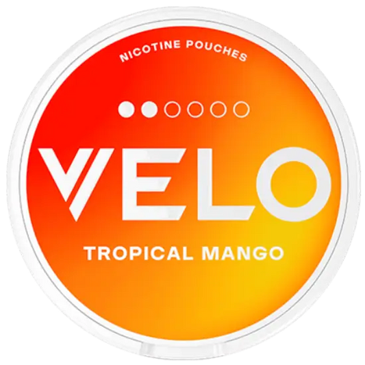 TROPICAL MANGO - 2DOT - NICOTINE POUCH - VELO - 10 Pack