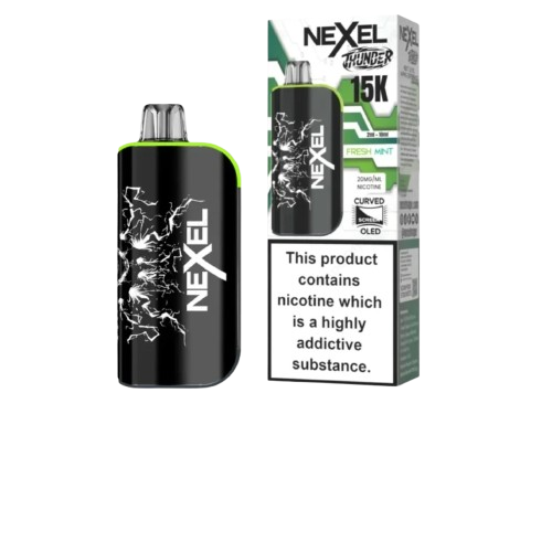 FRESH MINT- UK - NEXEL THUNDER  - 15K - KIT - 5 Pack