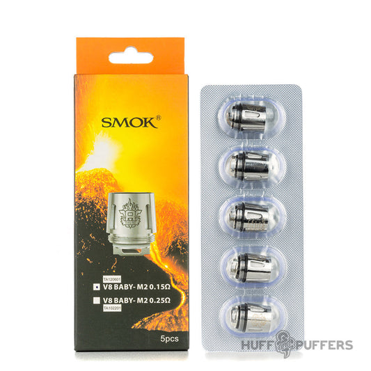 V8 BABY M2 - 0.15Ω COIL - SMOK - 1 PACK