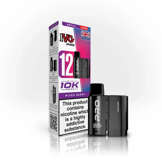 MIXED BERRIES - UK - IVG PRO POD - 5 Pack