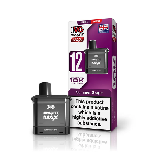 SUMMER GRAPE - UK - IVG SMART MAX - POD - 5 Pack