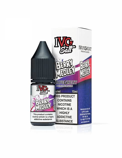 BERRY MEDLEY - IE - IVG SALT - 20mg LIQUID - 10 PACK