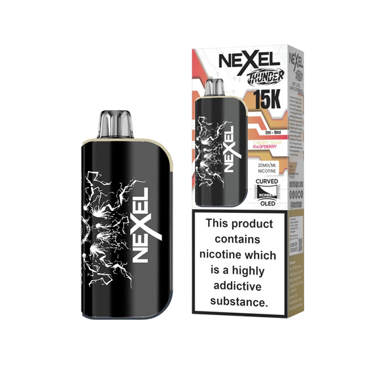 BLUEBERRY CHERRY CRANBERRY - UK - NEXEL THUNDER - 15K - KIT - 5 Pack