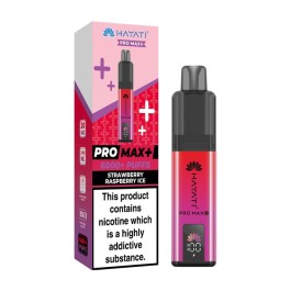 Hayati Pro Max+ 6K Strawberry Raspberry Ice Pack of 5