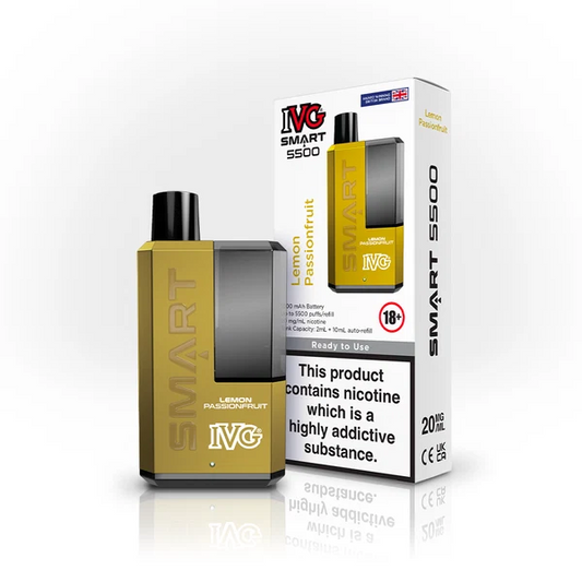 LEMON PASSIONFRUIT - UK - IVG-5500 - 5 Pack