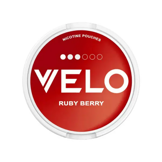 RUBY BERRY - 3DOT - NICOTINE POUCH - VELO - 10 Pack