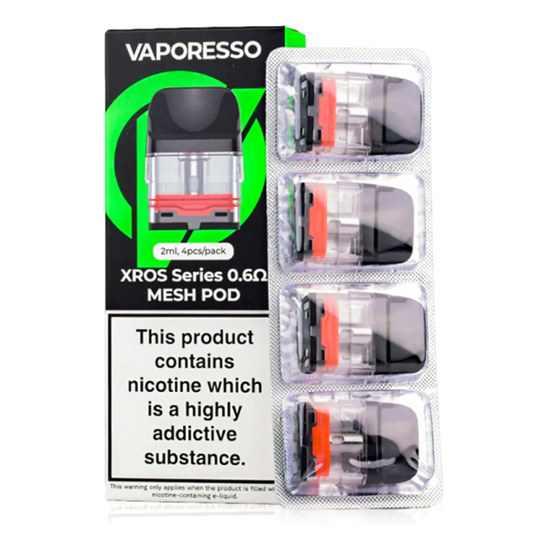 XROS SERIES 0.6Ω - 2ML POD  - VAPORESSO - 10 PACK