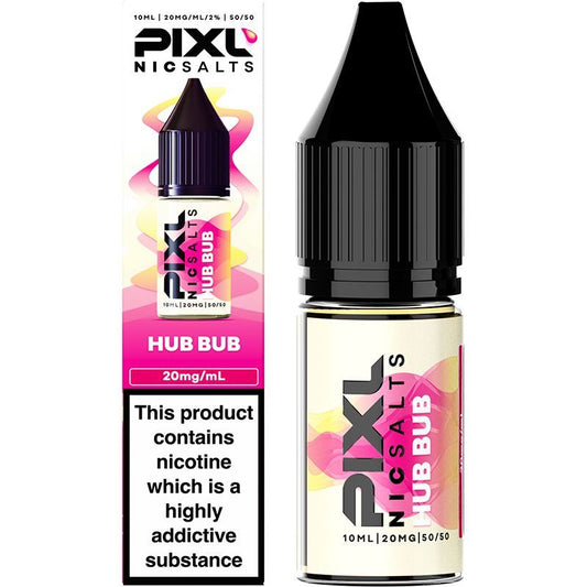 HUB BUB -  PIXL - 20mg LIQUID - 10 PACK