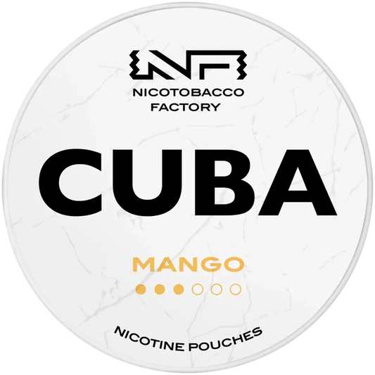 MANGO - 3 Dot - NICOTINE POUCH - CUBA - 10 Pack