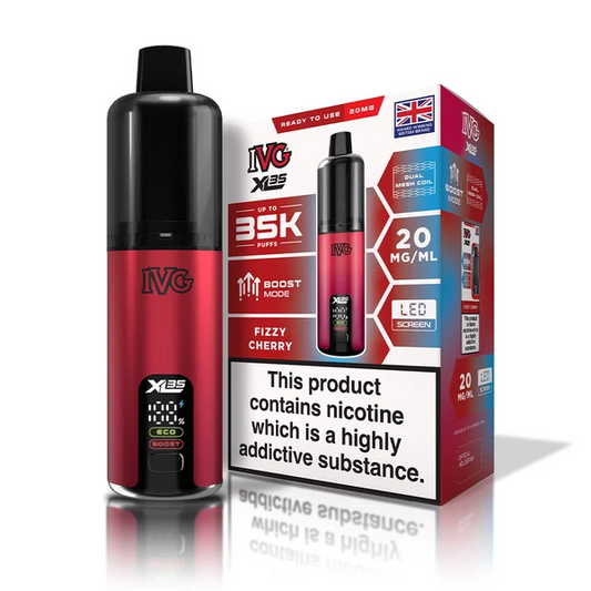 FIZZY CHERRY - UK - IVG XL 35K - KIT - 5 Pack