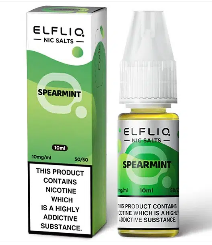 SPEARMINT - IE - ELFLIQ - 10mg LIQUID - 10 PACK