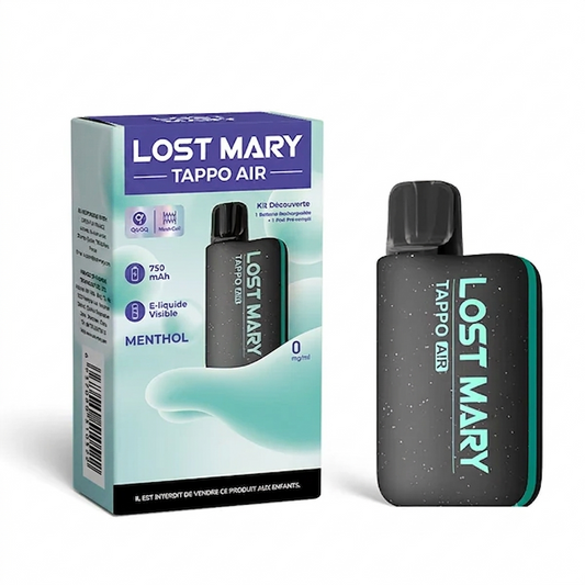 MENTHOL - UK - LOST MARY - TAPPO AIR - KIT - 10 Pack