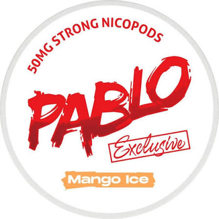 MANGO ICE - NICOTINE POUCH - PABLO EXCLUSIVE- STRONG - 10 Pack