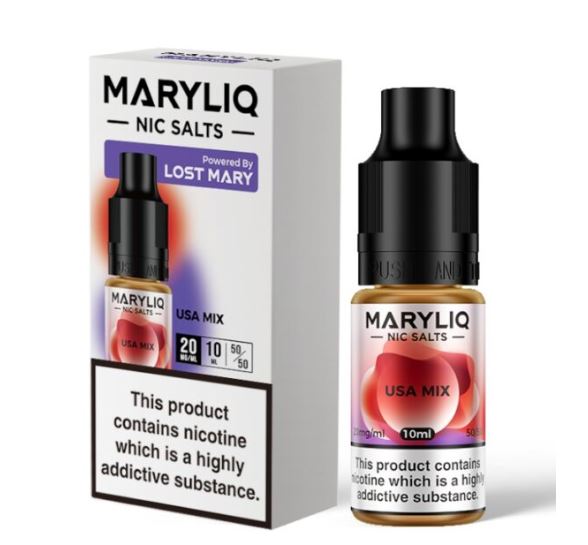 Maryliq Nic Salt Usa Mix