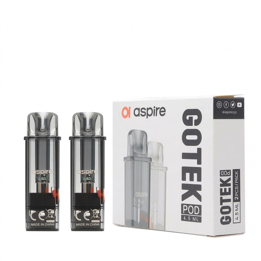 GOTEK 0.8Ω 4.5ML POD - ASPIRE - 10 PACK