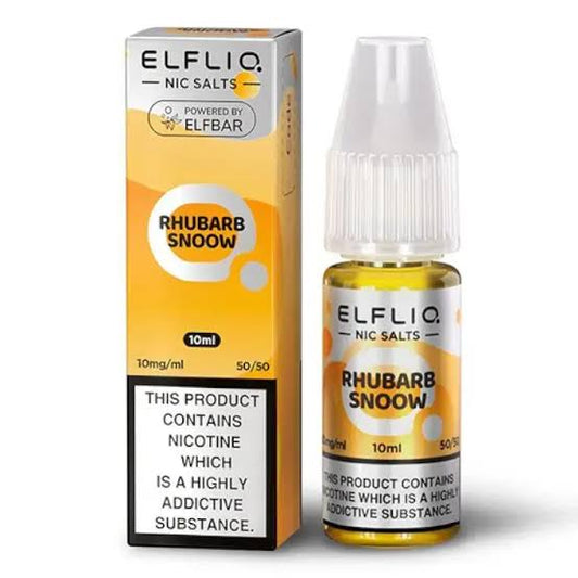 RHUBARB SNOOW - UK - ELFLIQ - 10mg LIQUID - 10 PACK