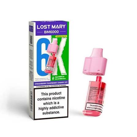 Lost Mary BM6000 Strawberry Lime