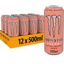 Monster Ultra Peachy Keen X12 Pack