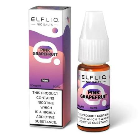 PINK GRAPEFRUIT - UK - ELFLIQ - 10mg LIQUID - 10 PACK