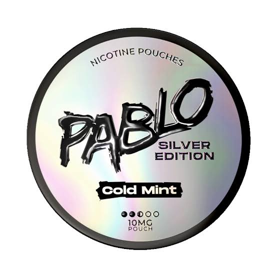 Pablo Silver Edition Flavor 10MG Pack Of 10 Cold Mint