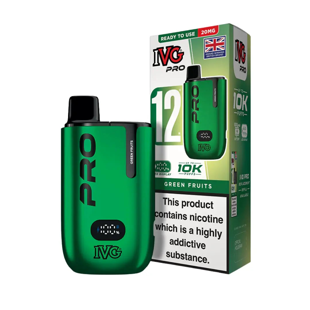 IVG Pro 10K Pods - Green Fruits
