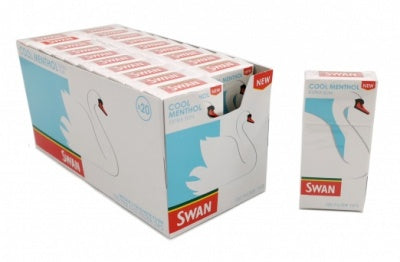 COOL MENTHOL EXTRA SLIM - PRE CUT FILTER TIPS - SWAN - 120 Pack