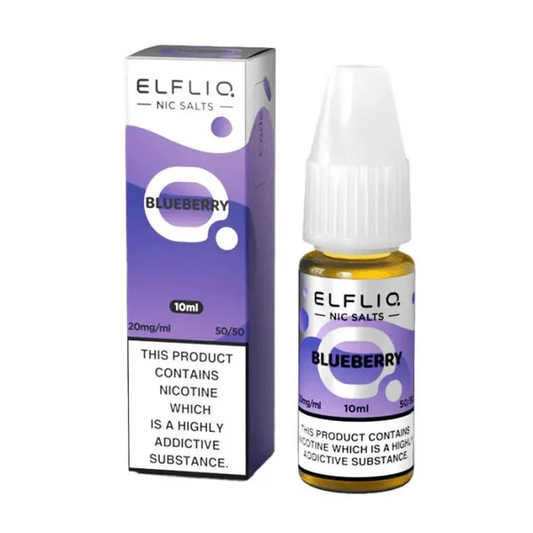 BLUEBERRY - IE - ELFLIQ - 10mg LIQUID - 10 PACK
