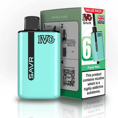 IVG SAVR Fresh Menthol Mojito (Pack Of 5)