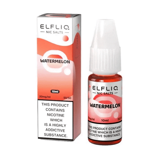 WATERMELON- IE - ELFLIQ - 10mg LIQUID - 10 PACK
