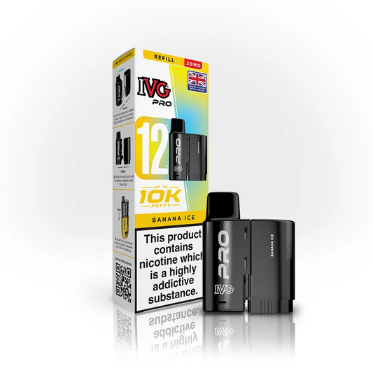 BANANA ICE - UK - IVG PRO POD - 5 Pack