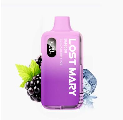 BM6000 Irish Disposable Blackberry Ice (Pack Of 5)