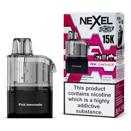 PINK LEMONADE- UK - NEXEL THUNDER - 15K - POD - 5 Pack