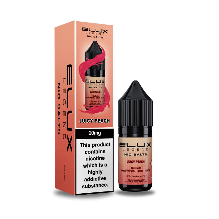 Elux Legend Nicotine salt Juicy peach