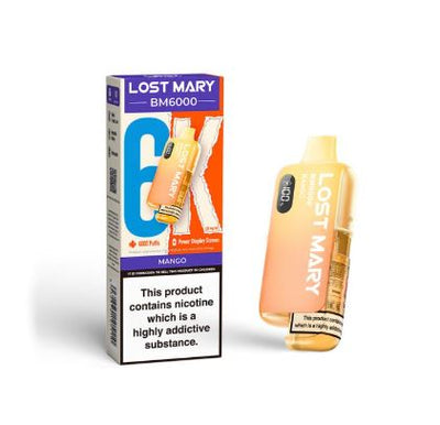 BM6000 Irish Disposable Menthol (Pack Of 5)