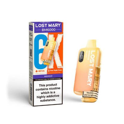 BM6000 Irish Disposable Menthol (Pack Of 5)