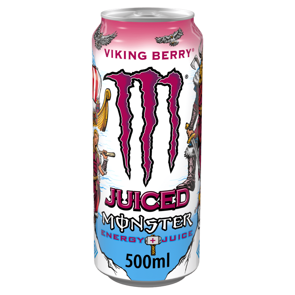 VIKING BERRY - USA - MONSTER ENERGY - 473ML - CAN - 24 Pack