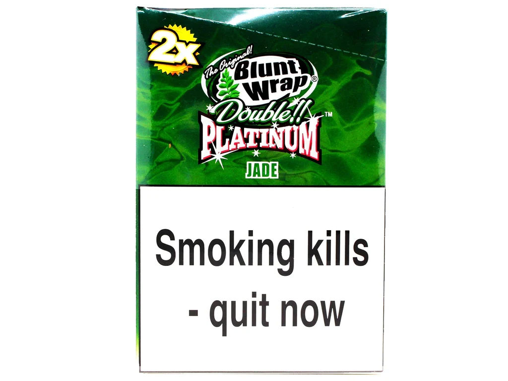 JADE 2x - BLUNT WRAP - DOUBLE PLATINUM - 25 Pack