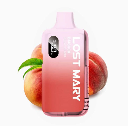 Lost Mary BM6000 Juicy Peach (Pack Of 5)