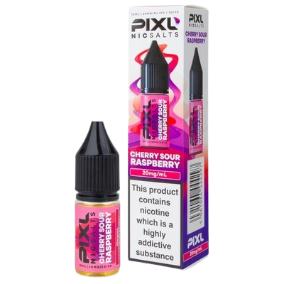 CHERRY SOUR RASPBERRY -  PIXL - 20mg LIQUID - 10 PACK