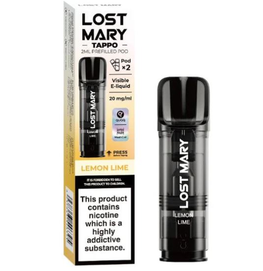 Lost Mary Tappo Pods Lemon Lime (Pack Of 10)