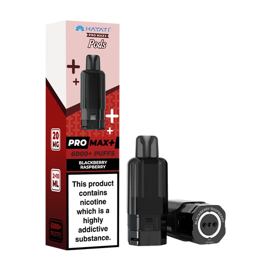 BLACKBERRY RASPBERRY - UK - HAYATI 6000 - POD - 5 Pack