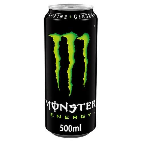ORIGINAL  - MONSTER ENERGY - 500ML - CAN - 24 Pack